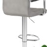 Стул барный KRUGER ARM (серый велюр (MJ9-75))