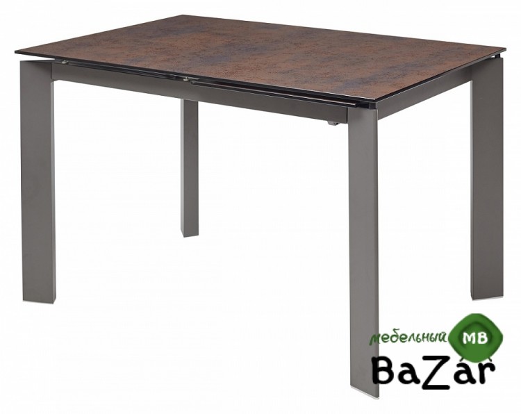 Стол CORNER 120 Glazed Glass Moss+Grey1 Стол CORNER 120 Glazed Glass Moss+Grey1