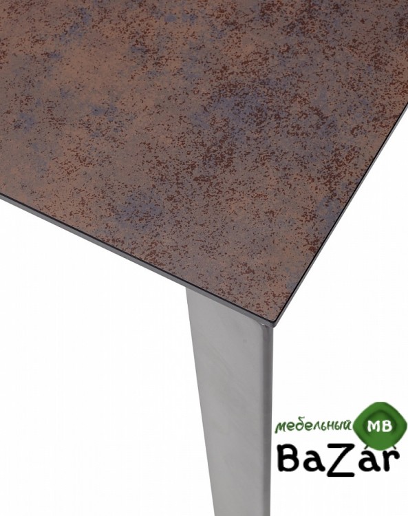 Стол CORNER 120 Glazed Glass Moss+Grey1 Стол CORNER 120 Glazed Glass Moss+Grey1