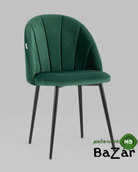 Стул Логан велюр зелёный Стул Логан велюр зелёный