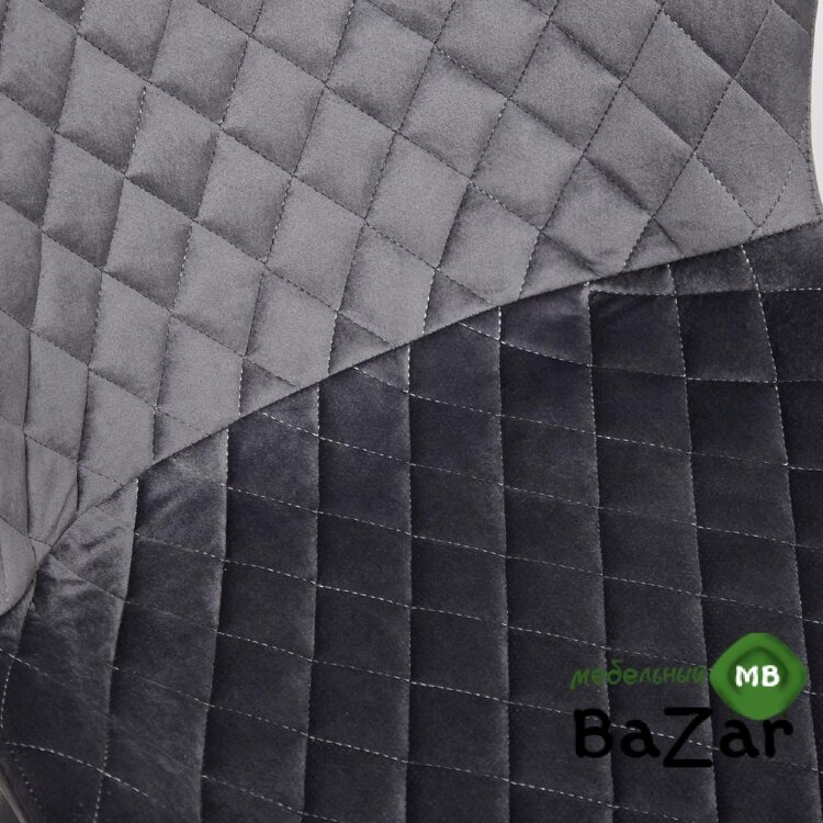 Стул QUINCY (mod. 8272) серый (G-062-40)/черный