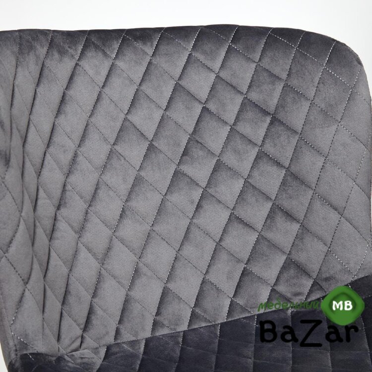 Стул QUINCY (mod. 8272) серый (G-062-40)/черный