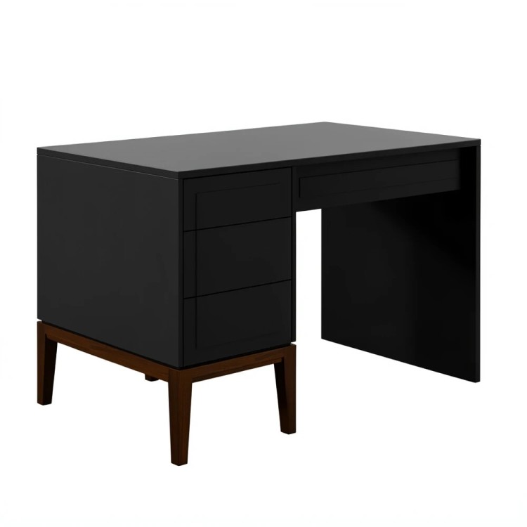 Cтол письменный однотумбовый MRS705BL Черный Cтол письменный однотумбовый MRS705BL Черный