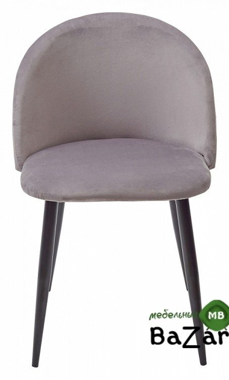 Стул MELODY серый, велюр G108-51