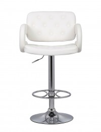 Барный стул Shiny White (белый)