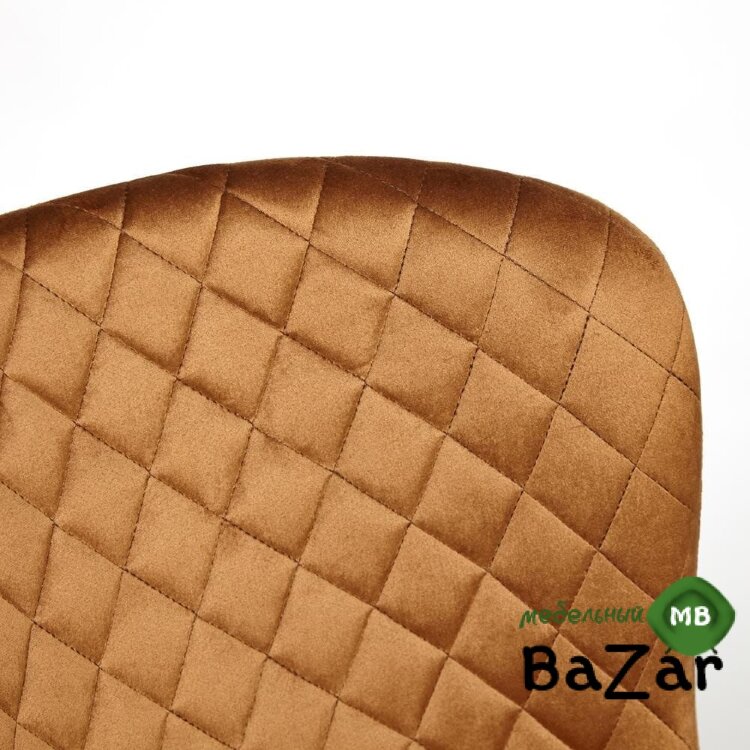 Стул QUINCY (mod. 8272) коричневый (G-062-61)/черный