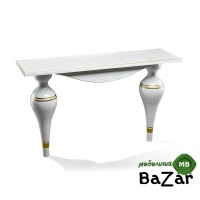 Консоль	Zzibo белый с золотом арт. 166