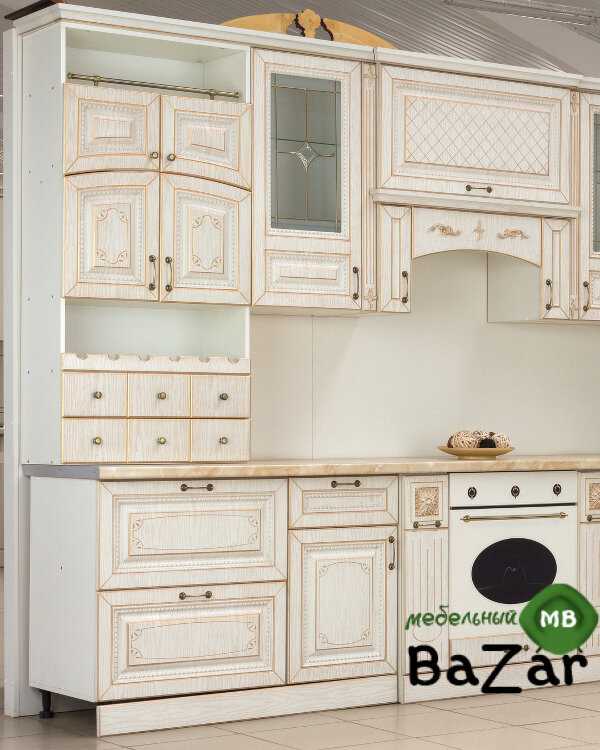 КУХНЯ ПРАГА (Белый ясень или Орех)