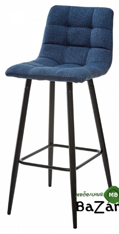 Барный стул SPICE TRF-06 полночный синий, ткань