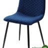 Стул TINTIN BLUVEL-86 NAVY BLUE / черный каркас