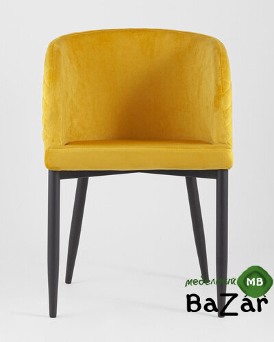 Стул Оскар велюр оранжевый Стул Оскар велюр оранжевый