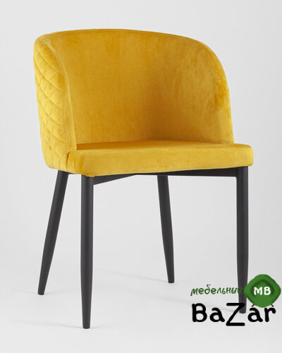 Стул Оскар велюр оранжевый Стул Оскар велюр оранжевый