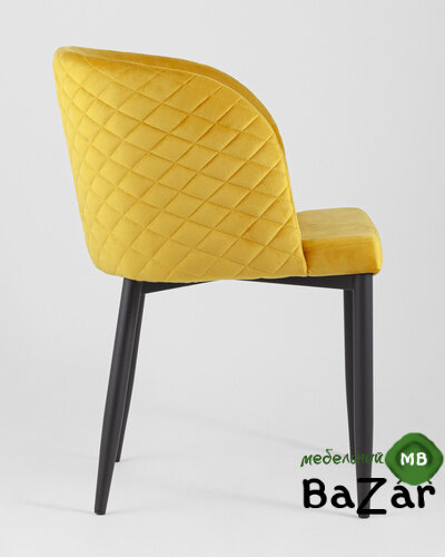 Стул Оскар велюр оранжевый Стул Оскар велюр оранжевый