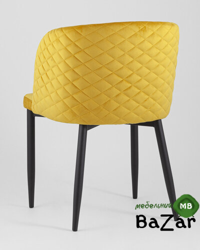 Стул Оскар велюр оранжевый Стул Оскар велюр оранжевый