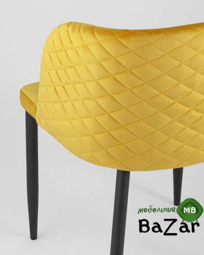 Стул Оскар велюр оранжевый Стул Оскар велюр оранжевый