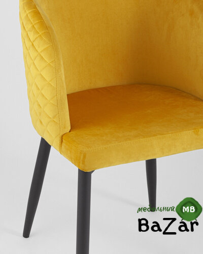 Стул Оскар велюр оранжевый Стул Оскар велюр оранжевый