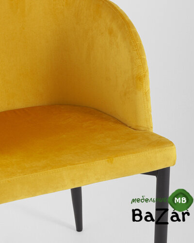 Стул Оскар велюр оранжевый Стул Оскар велюр оранжевый