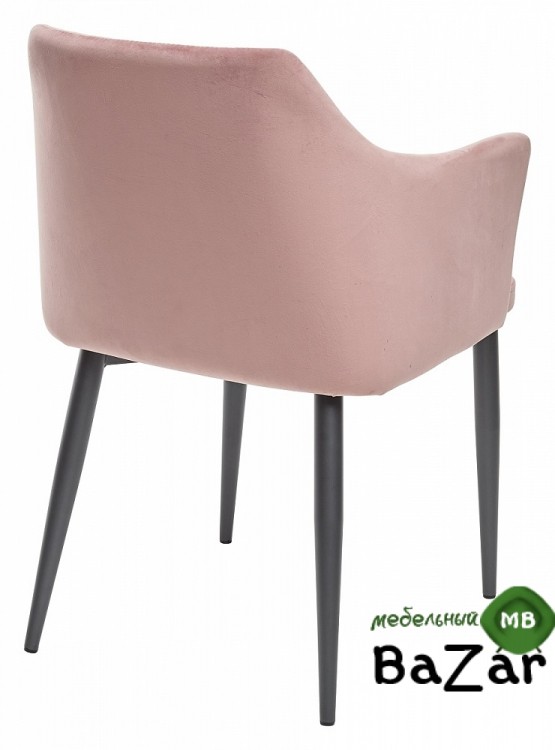 Стул OTTAVA пепел розы - антрацит, велюр G108-15