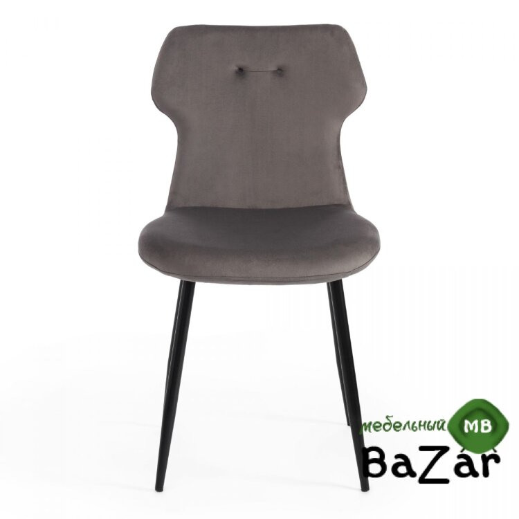 Стул ROBOCOP (mod. DC0128) серый (HLR 24)/черный