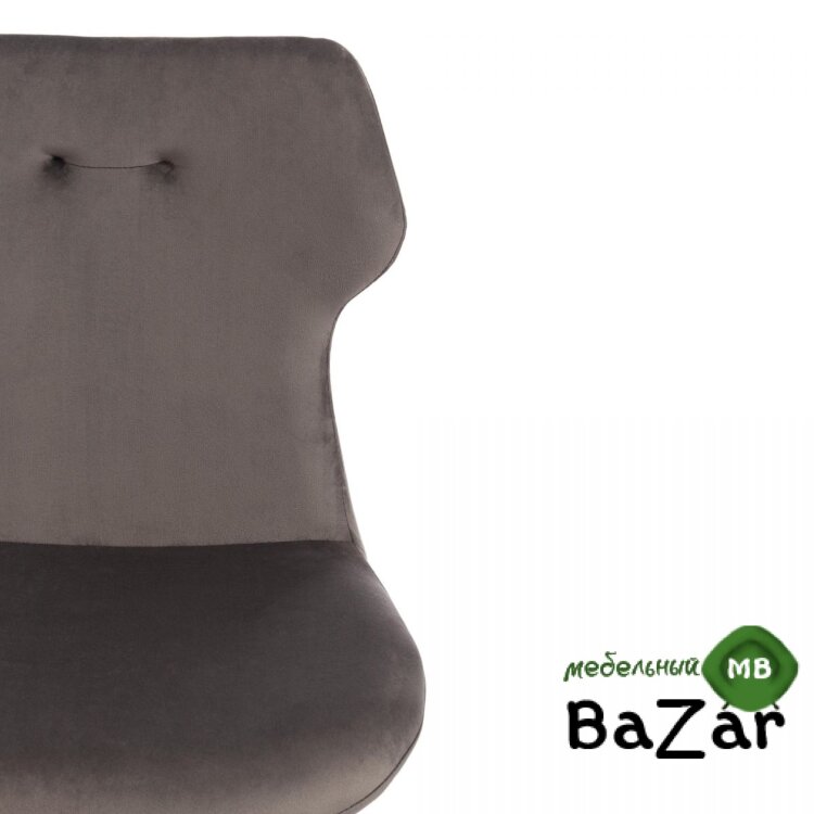 Стул ROBOCOP (mod. DC0128) серый (HLR 24)/черный