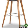 Стул полубарный JY1730-65 черный