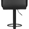 Стул барный KRUGER ARM BLACK (серый велюр (MJ9-75))