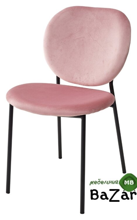 Стул MOD G062-78 розовый, велюр