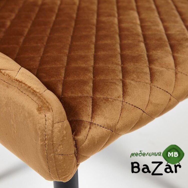 Стул ELI (mod. 8202) коричневый (G-062-61)/черный Стул ELI (mod. 8202) коричневый (G-062-61)/черный