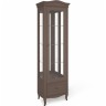 Витрина правая с зеркалом М601R/Q коричневая
