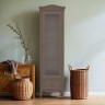 Витрина правая с зеркалом М601R/Q коричневая