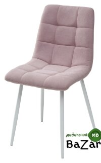 Стул CHILLI UF860-04B сиреневый, ткань/ белый каркас