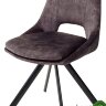 Стул FIELD DARK GREY поворот.180 град. велюр 
