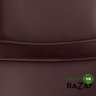 Кресло BERGAMO хром кож/зам коричневый