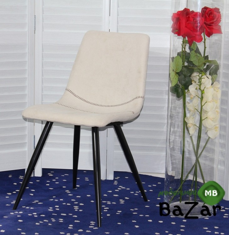 Стул PADOVA UF860-01B бежевый, ткань