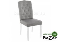 Стул Menson white / fabric pebble