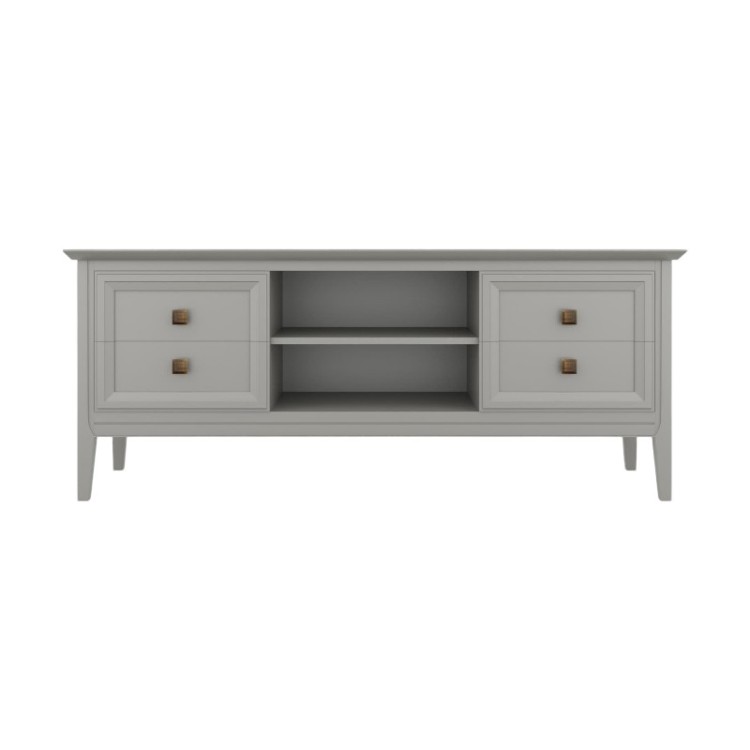 Тумба ТВ узкая Тесоро T304G Grey