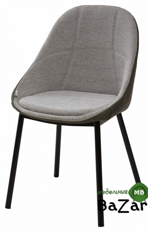 Стул ZURI светло-серый меланж FC-01/ RU-04 Стул ZURI светло-серый меланж FC-01/ RU-04