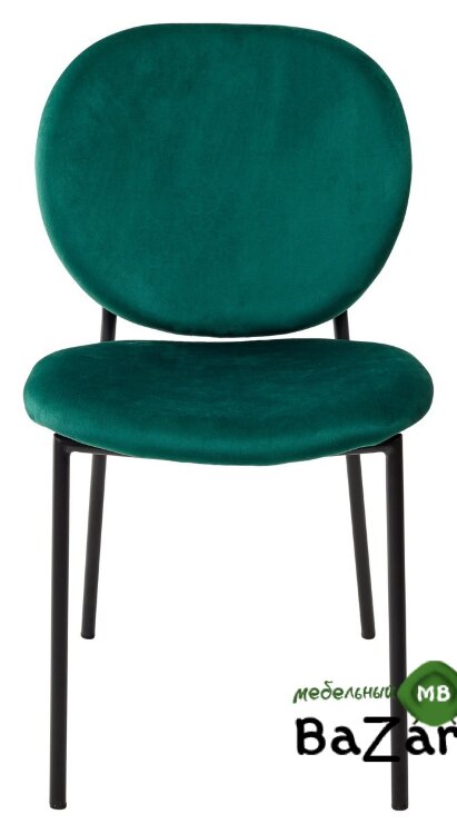 Стул MOD G062-18 зеленый, велюр