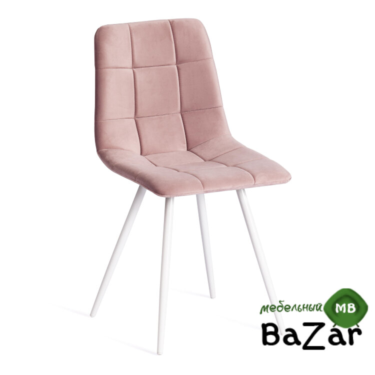 Стул CHILLY (mod. 7095-1) лавандовый barkhat 17/белый