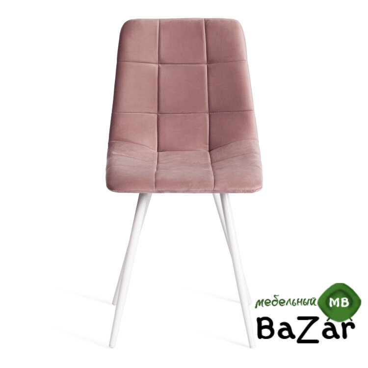 Стул CHILLY (mod. 7095-1) лавандовый barkhat 17/белый