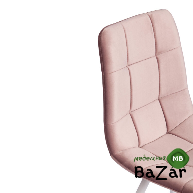 Стул CHILLY (mod. 7095-1) лавандовый barkhat 17/белый