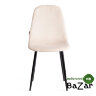 Стул BREEZE (mod. JSC-58) Велюр/металл beige (бежевый) HLR2 / черный