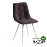 Стул CHILLY (mod. 7095-1) темно-серый barkhat 14/белый