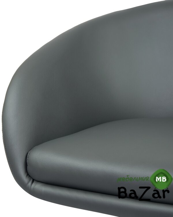 Кресло дизайнерское EDISON (серый)