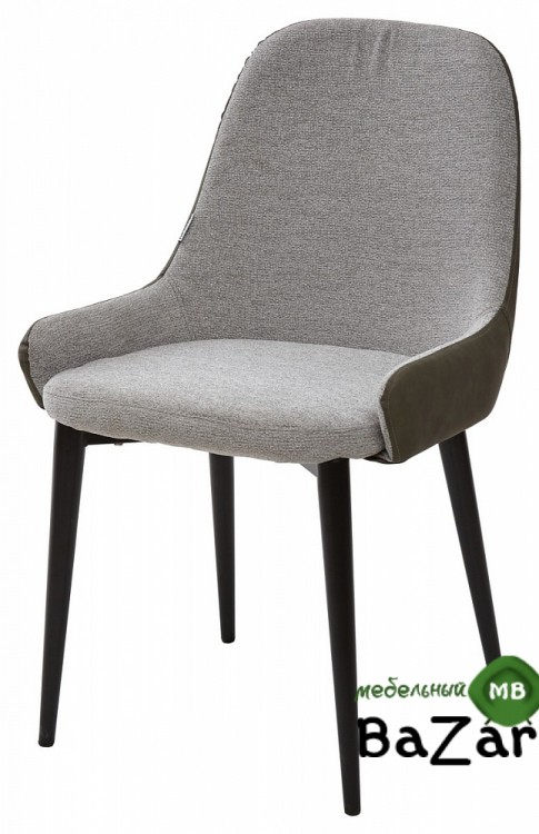 Стул ZELDA светло-серый меланж FC-01/ RU-04 Стул ZELDA светло-серый меланж FC-01/ RU-04