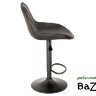 Барный стул Kozi серый / коричневый