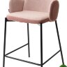 Полубарный стул NYX (H=65cm) VF109 розовый / VF110 брусничный