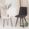 Стул CHILLY (mod. 7095-1) темно-серый barkhat 14/черный