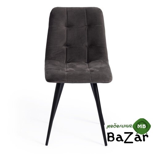 Стул CHILLY (mod. 7095-1) темно-серый barkhat 14/черный