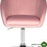 Кресло дизайнерское EDISON (розовый велюр (1922-16))